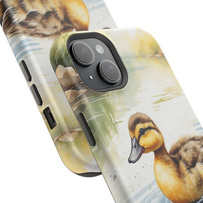 Graceful Duck Reflection – MagSafe iPhone Case