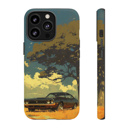 Retro Road Trip Vintage Car iPhone Case