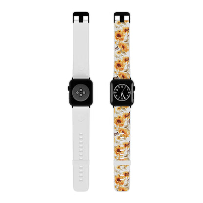  Sunflower & Monarch Garden  Apple Watch Band