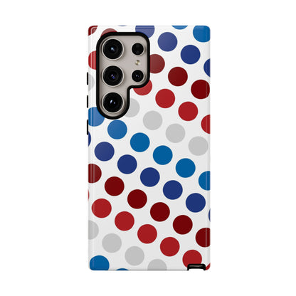 Patriotic Polka Dots - Samsung Galaxy Case