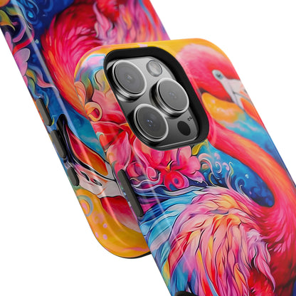 Flamingo Radiance – MagSafe iPhone Cases