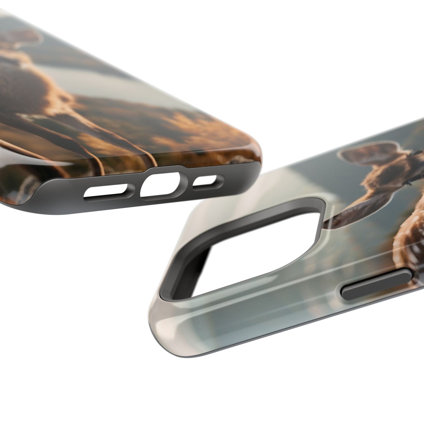 Whimsical Fawn in a Sunlit Forest MagSafe iPhone Case