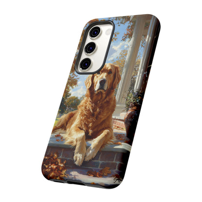 Golden Retriever Autumn Serenity - Samsung Galaxy Series Case