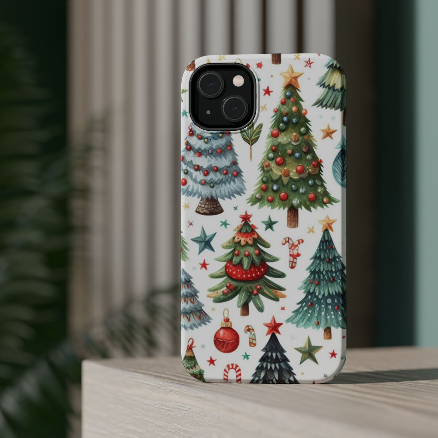 Festive Tree Wonderland – MagSafe iPhone Case