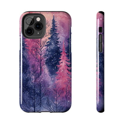 Sunset Snow Forest - iPhone Series Case