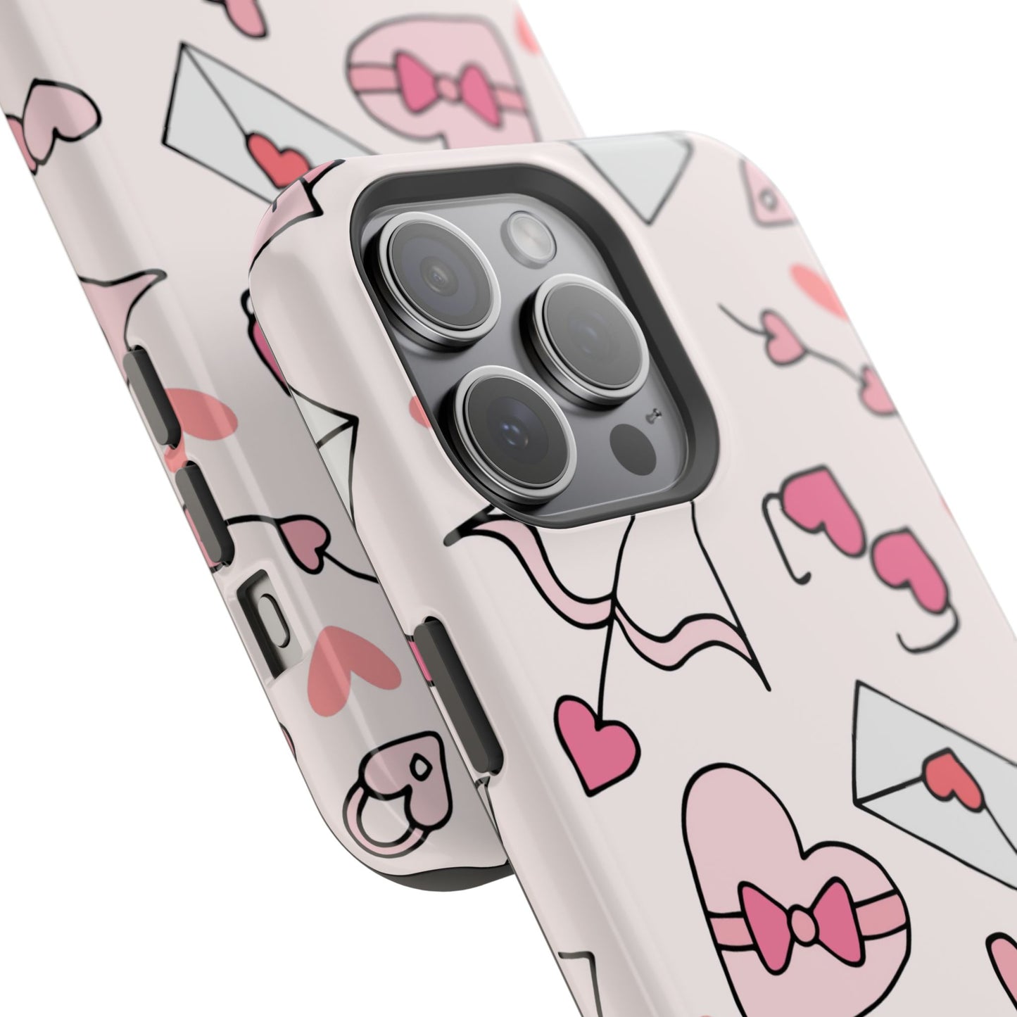 Valentine's Day Scribbles MagSafe iPhone Case