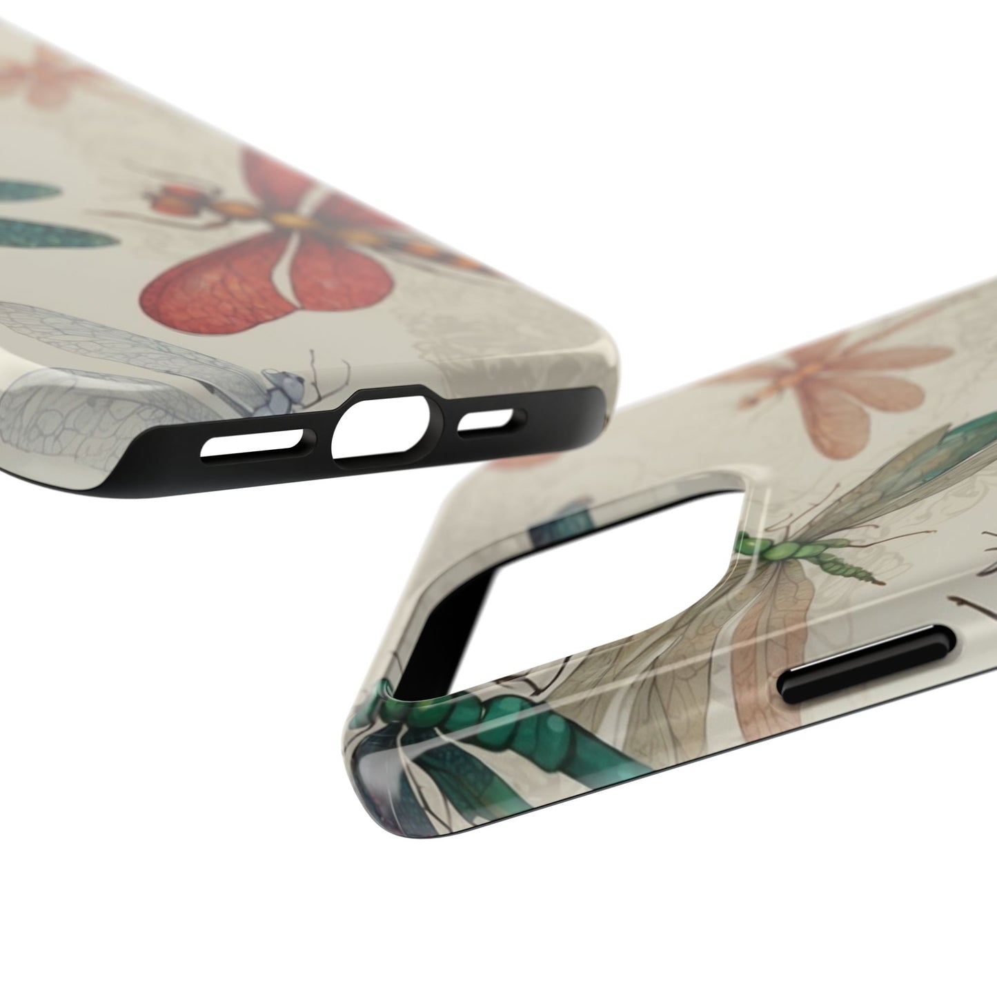 Vintage Dragonfly Garden – iPhone Series Case