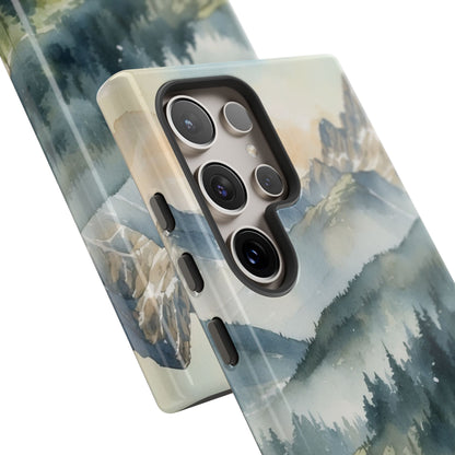 Serene Alpine Forest - Samsung Galaxy Case