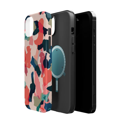 Modern Earthy Camo Abstract – MagSafe iPhone Case