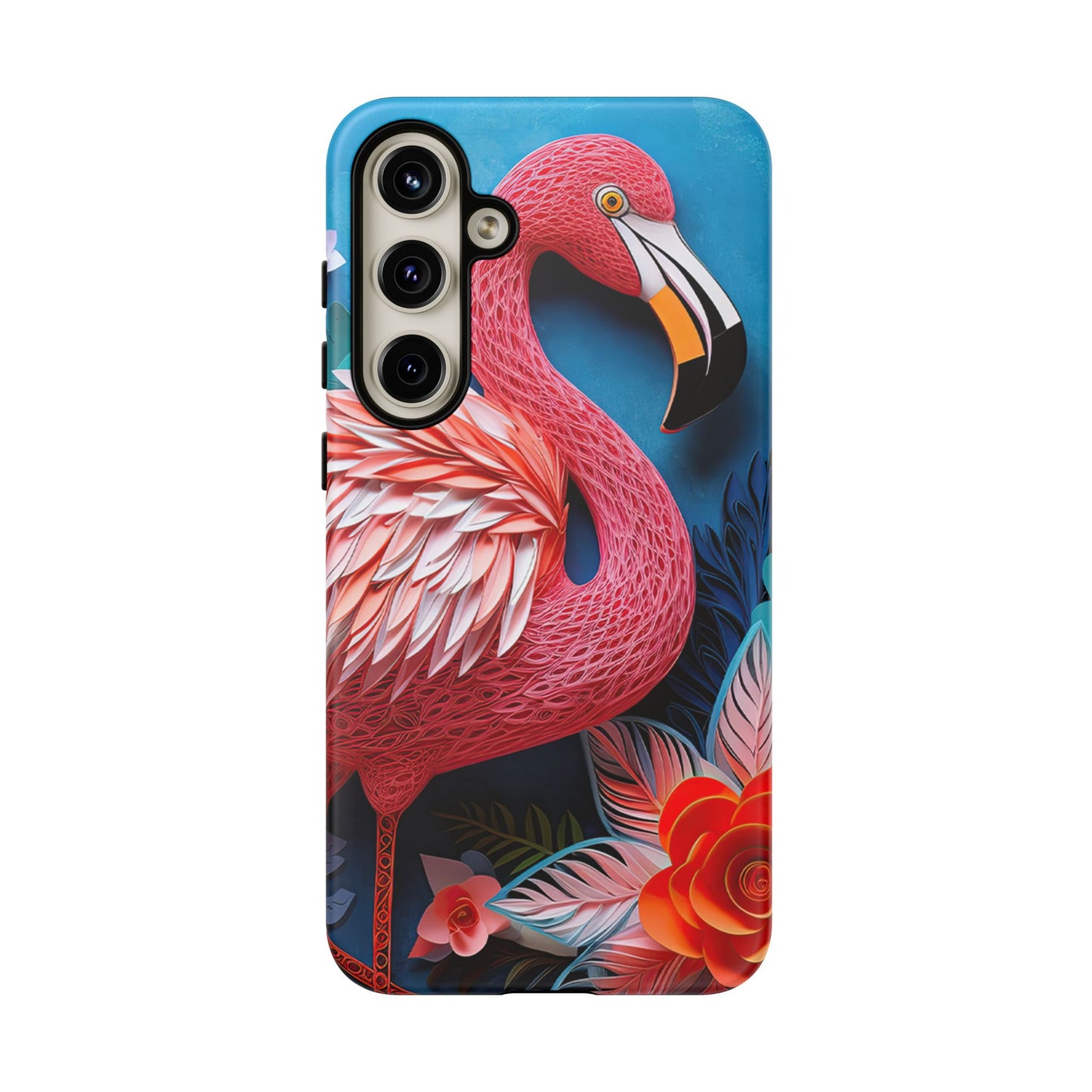 Flamingo Dreams – Bold Tropical Samsung Case