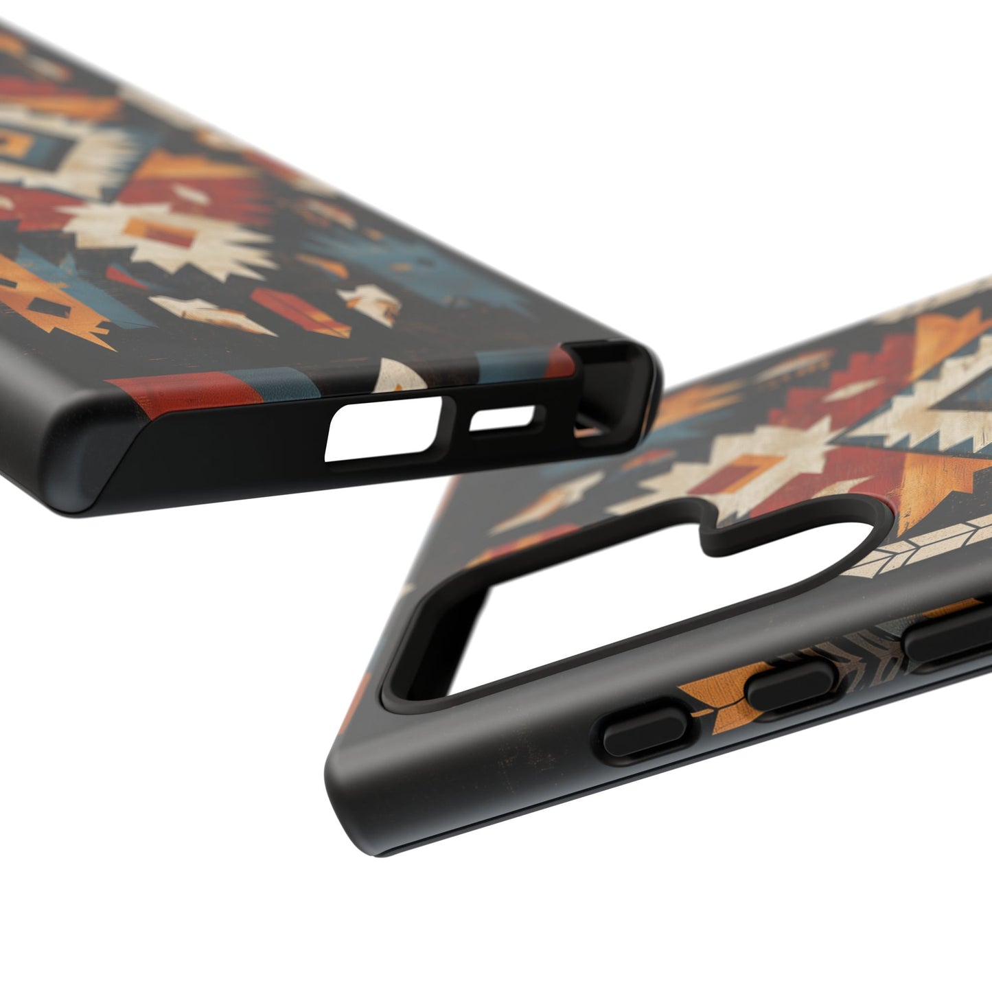 Southwestern Arrow & Diamond Tough Samsung Galaxy Case – Bold Tribal Design, Dual-Layer Protection