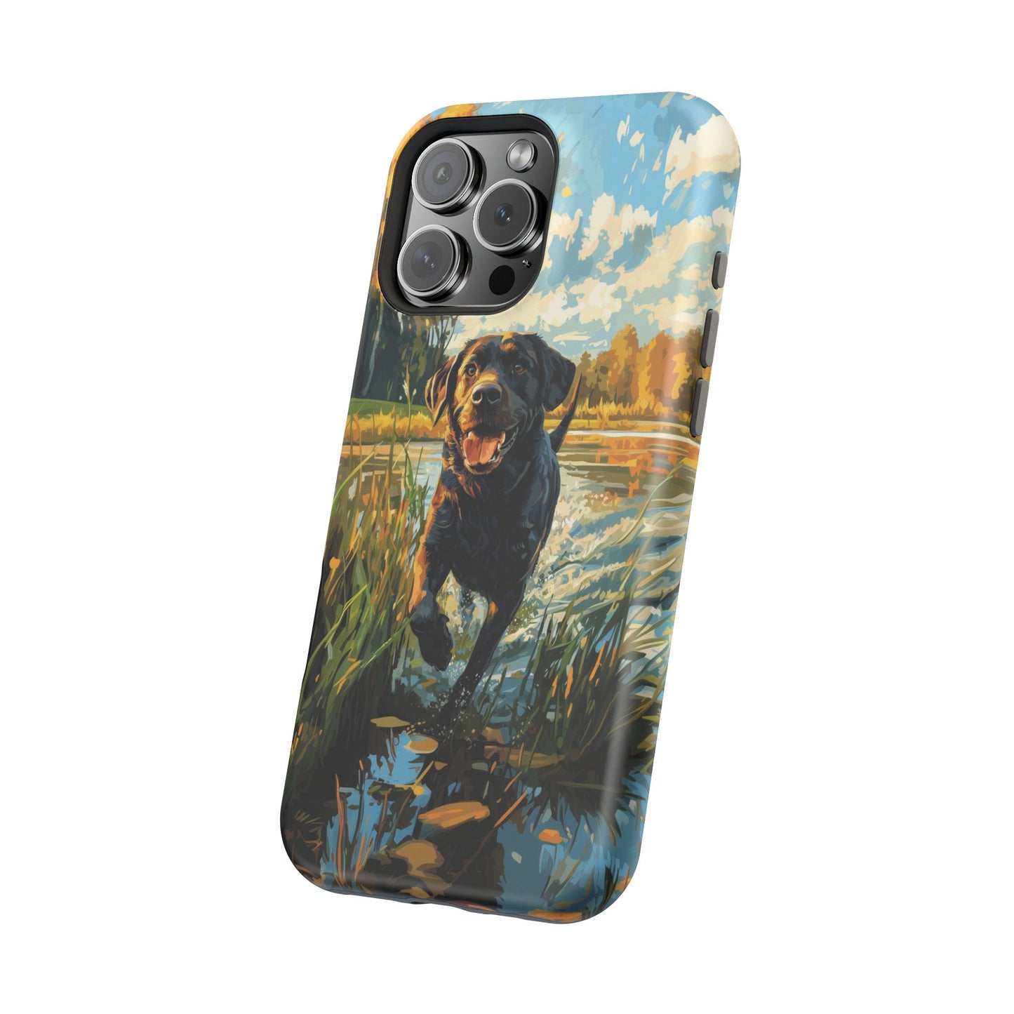 Golden Autumn Labrador - MagSafe iPhone Series Case