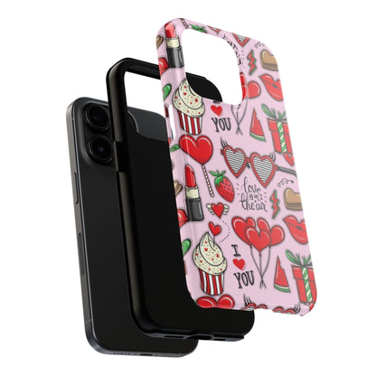 iPhone Case: Love Is in the Air Valentine’s Design