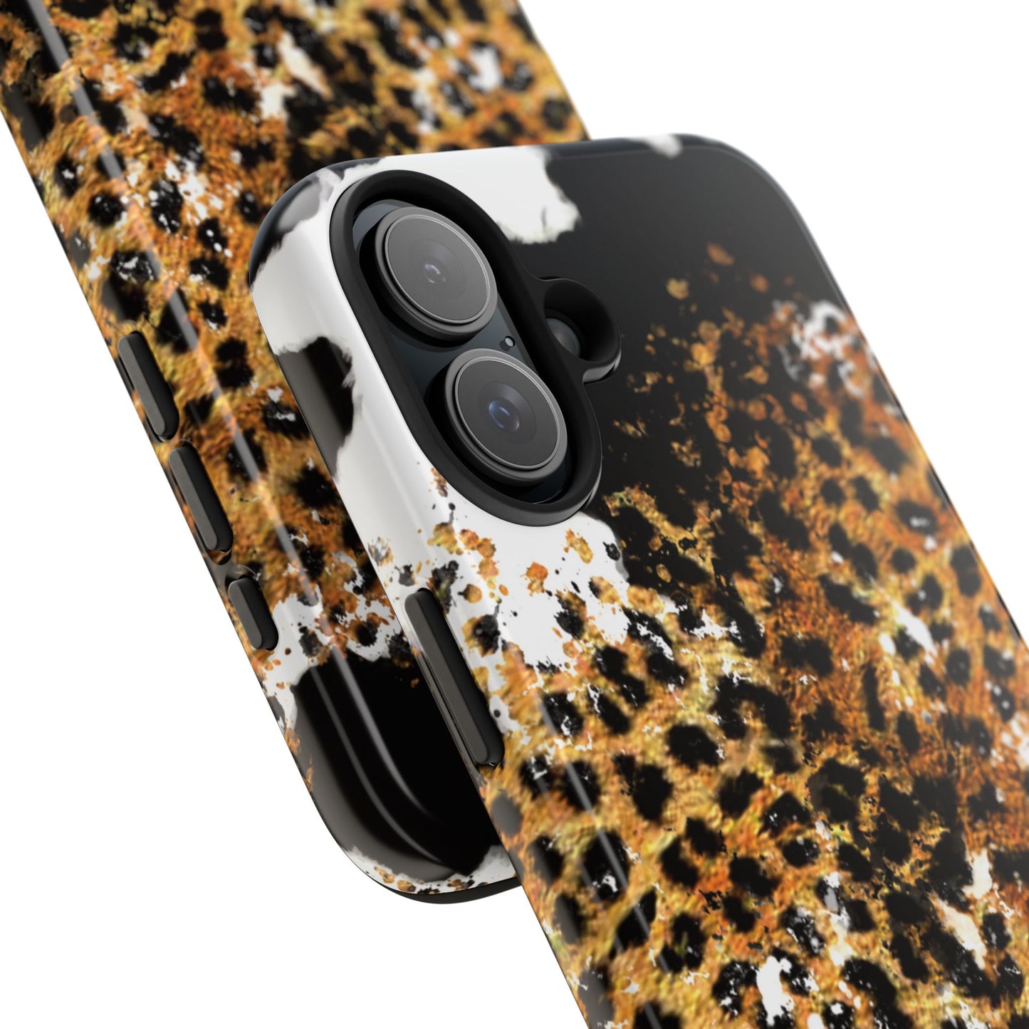 Bold Leopard Ink Splash - iPhone Series Case