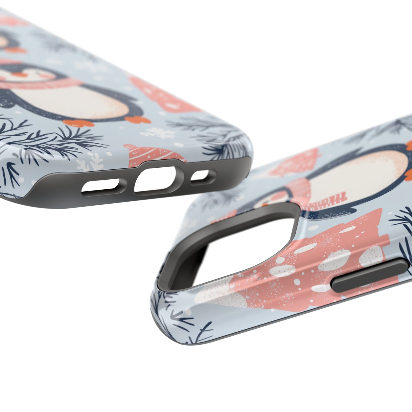 Penguin in Winter Wonderland MagSafe iPhone Case