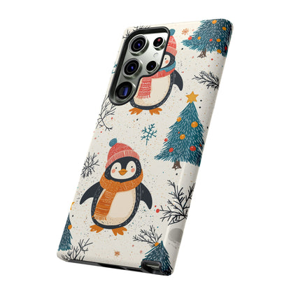 Penguin Wonderland – Snowy Christmas Cheer Samsung Galaxy Case