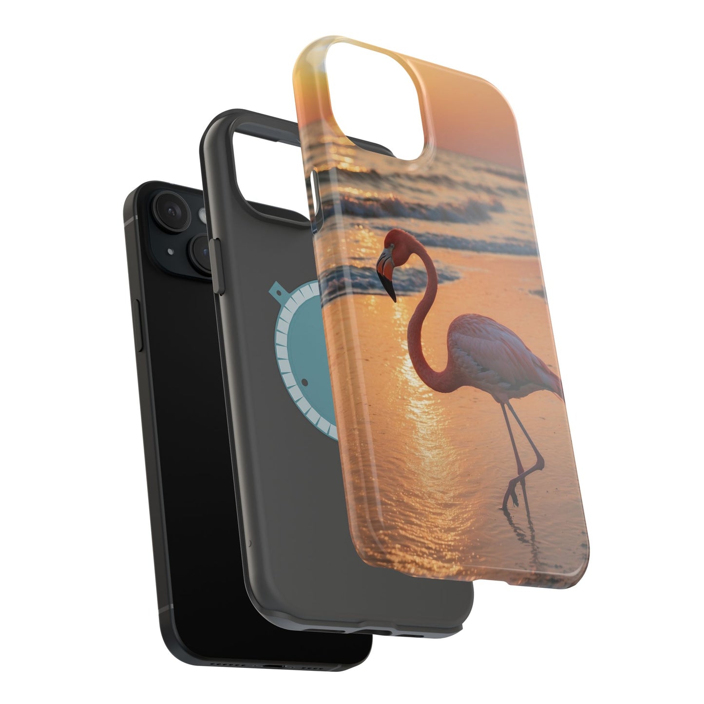 Island Beauty – Flamingo MagSafe iPhone Cases