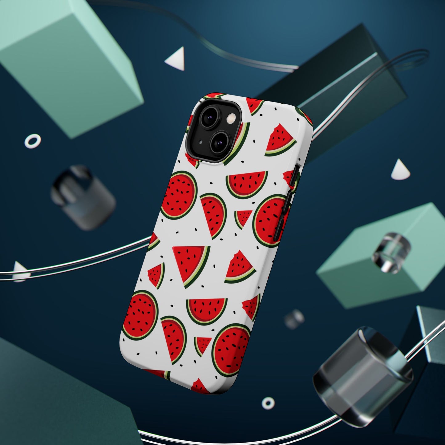 Sweet Watermelon MagSafe iPhone Case – Fresh & Fun Fruit Pattern with Summer Vibes