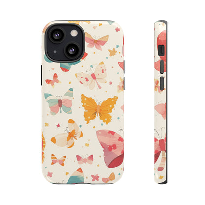 Coquette Watercolor Butterfly iPhone Case