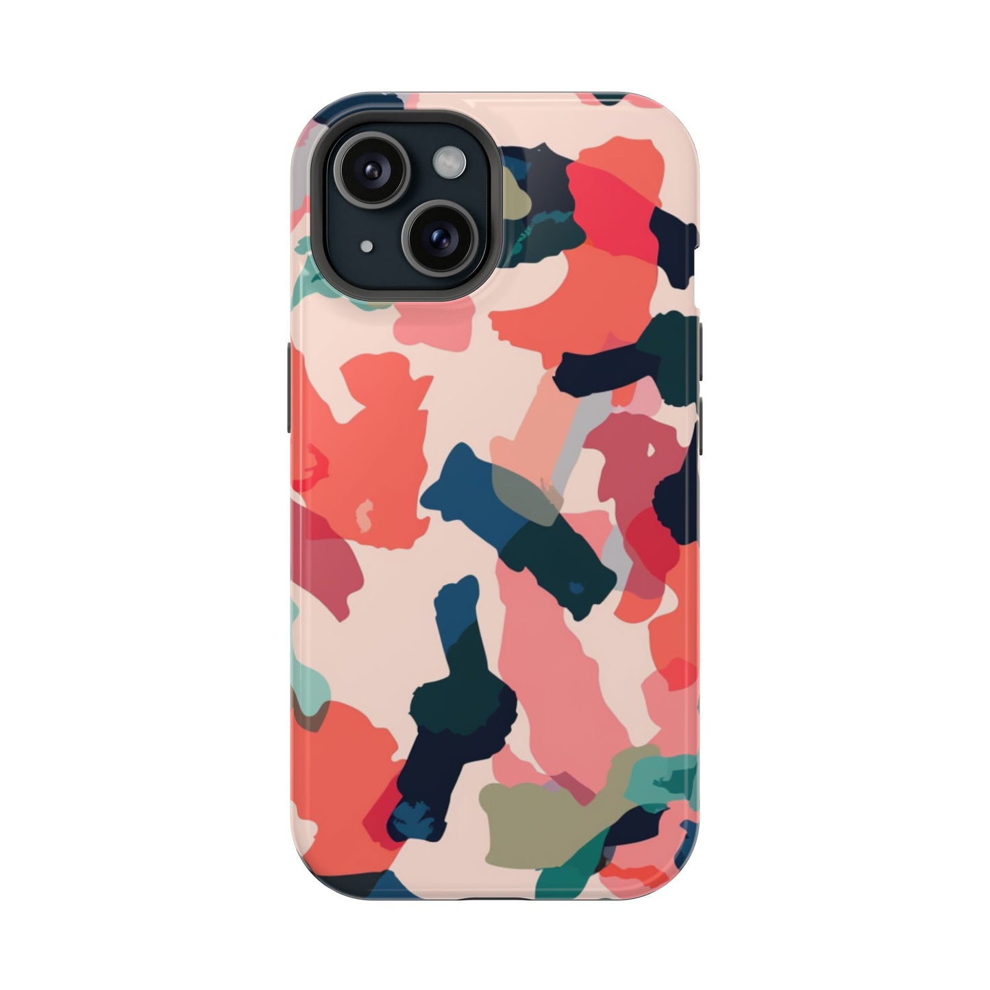 Modern Earthy Camo Abstract – MagSafe iPhone Case