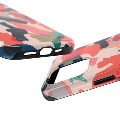 Modern Earthy Camo Abstract – iPhone Case