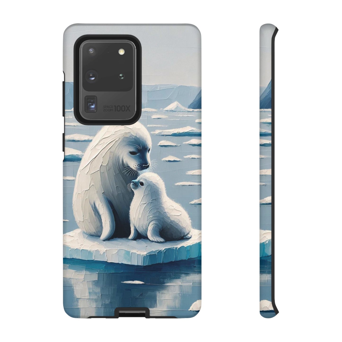 Arctic Serenity Seal iPhone Case