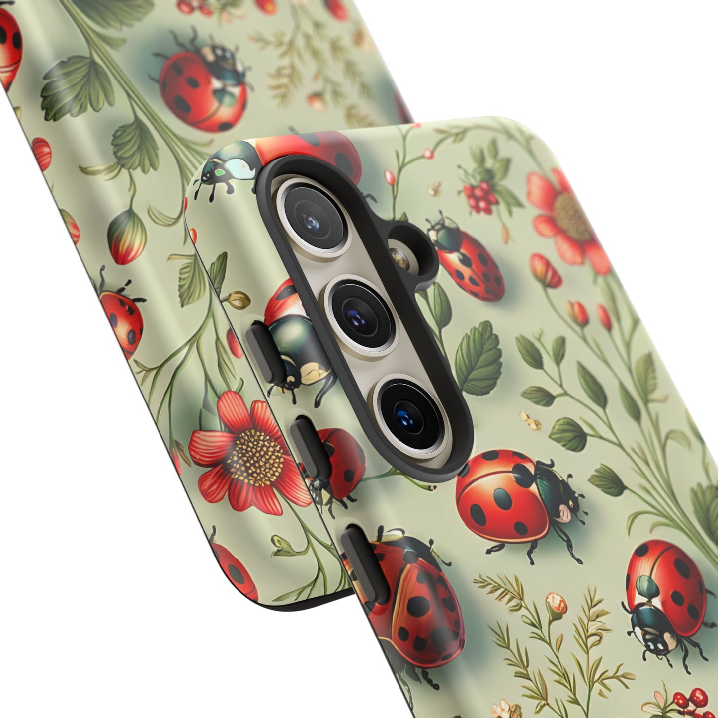 Ladybug Phone Case - Tough Dual Layer Protection - Perfect Gift For The Ladybug Lover In Your Life