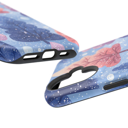 Pink & Purple Winter Wonderland - MagSafe iPhone Series Case