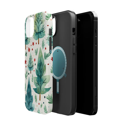 Watercolor Winter Forest - MagSafe iPhone Series Case