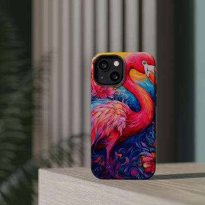 Flamingo Radiance – MagSafe iPhone Cases