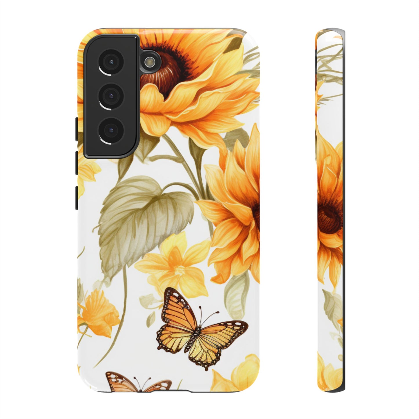 Sunflower & Butterfly Bliss - Samsung Galaxy  Series Case