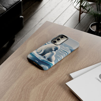 Arctic Serenity Seal iPhone Case