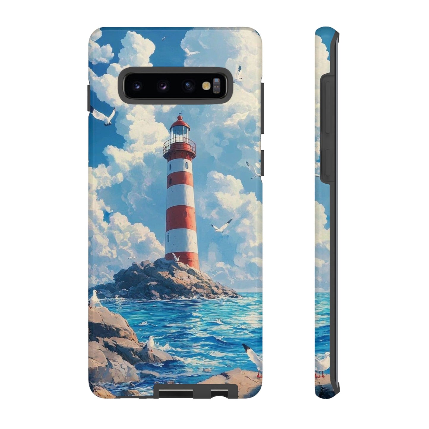 Samsung Galaxy Case - Majestic Lighthouse Scene Design