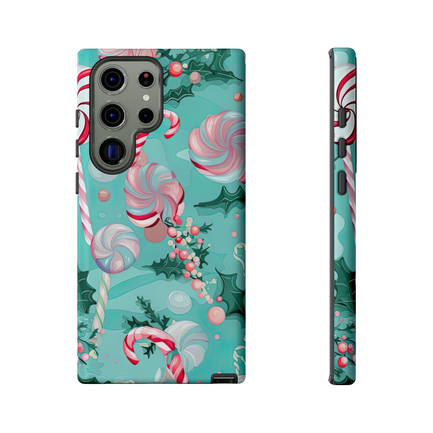 Candy Cane & Peppermint Holiday Delight – Samsung Galaxy Series Case