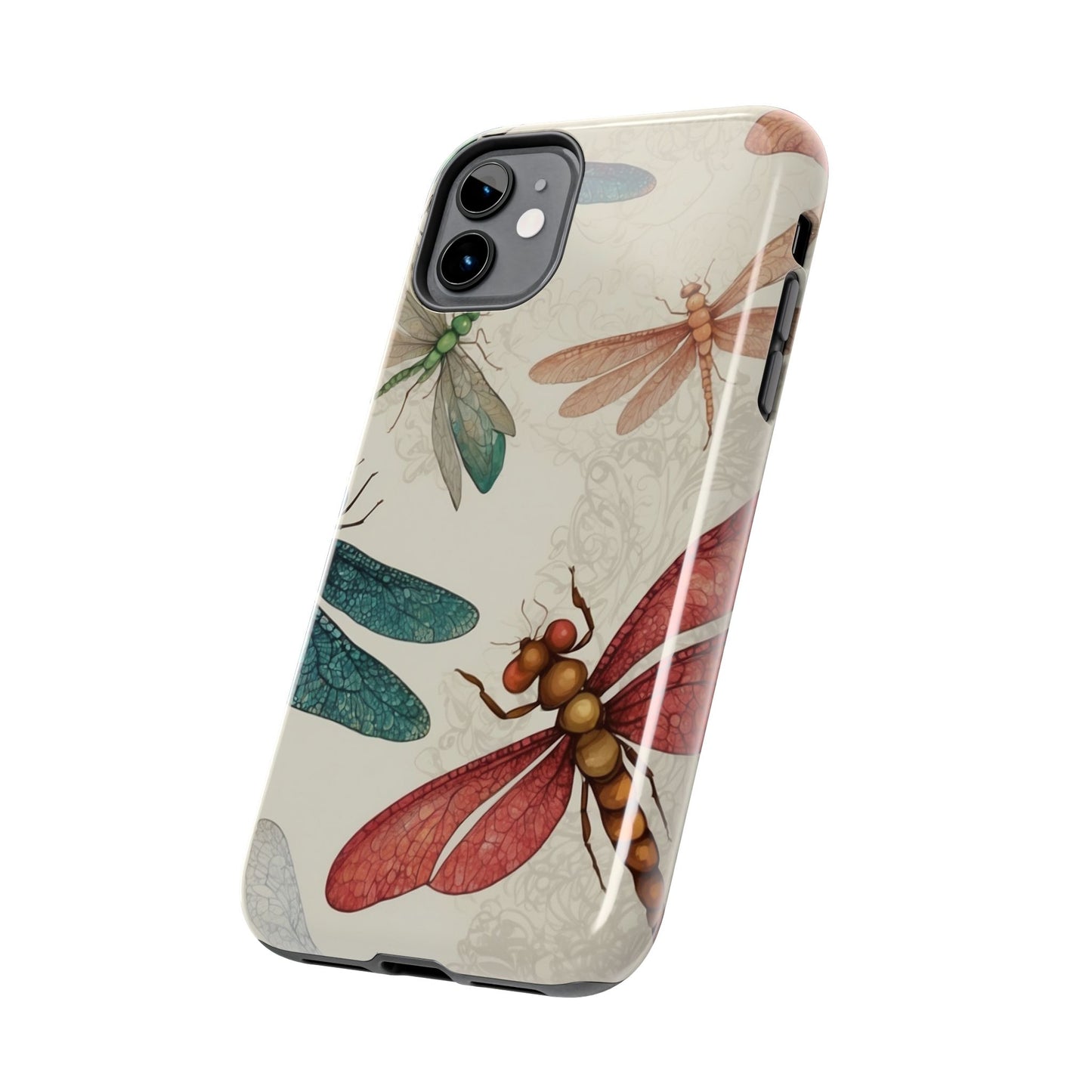 Vintage Dragonfly Garden – iPhone Series Case