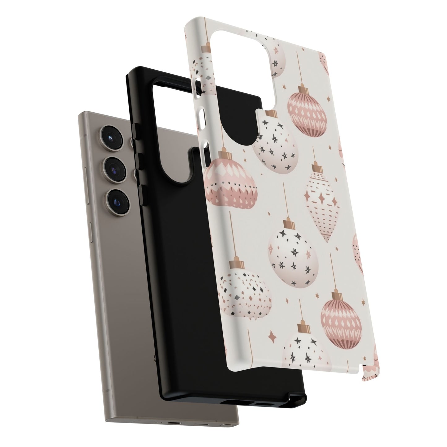 Blush Pink Holiday Ornaments - Samsung Galaxy Series Case