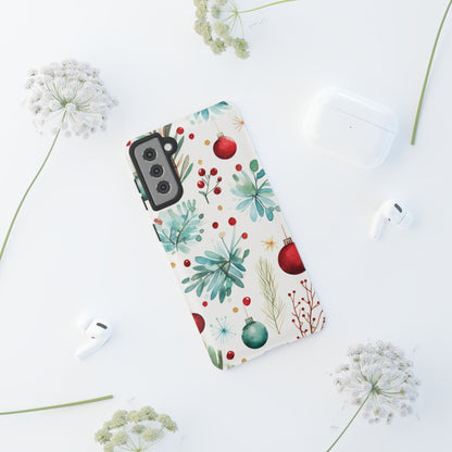 Festive Holiday Ornament Pattern – Samsung Galaxy Case