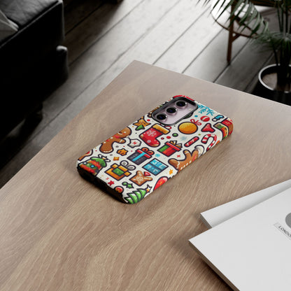 Festive Christmas Icons Pattern – Samsung Galaxy Series Case