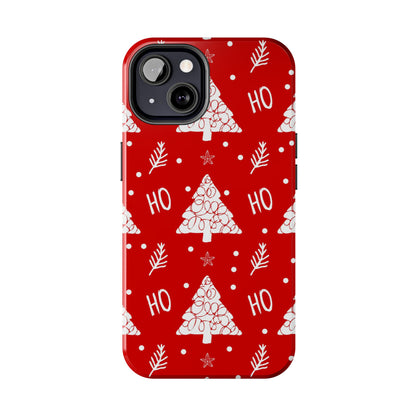 iPhone Case: Ho Ho Ho – Christmas Tree Wonderland