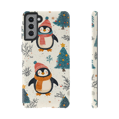 Penguin Wonderland – Snowy Christmas Cheer Samsung Galaxy Case