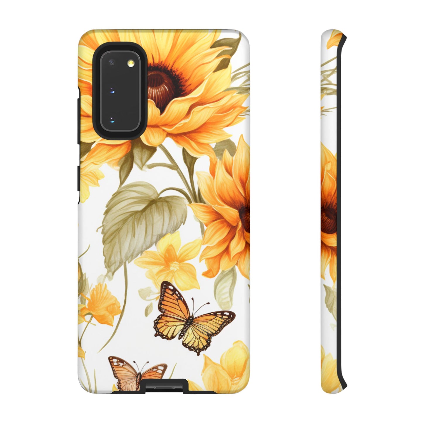 Sunflower & Butterfly Bliss - Samsung Galaxy  Series Case