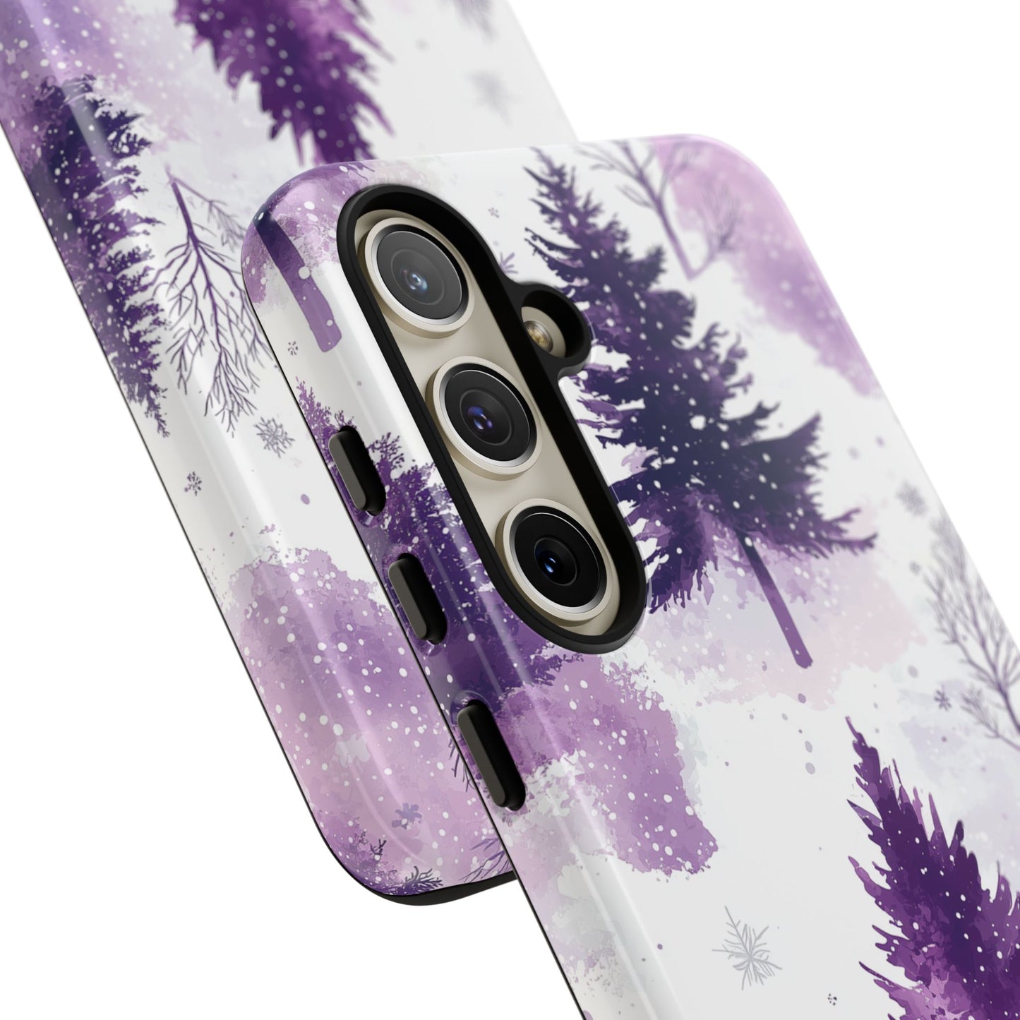 Purple Snowy Forest - Samsung Galaxy Series Case