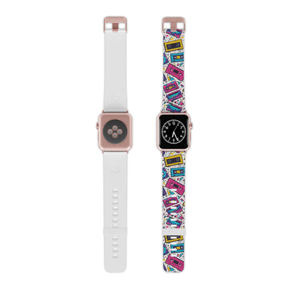 Retro Cassette Vibes Apple Watch Band