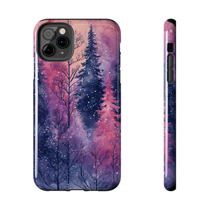 Sunset Snow Forest - iPhone Series Case