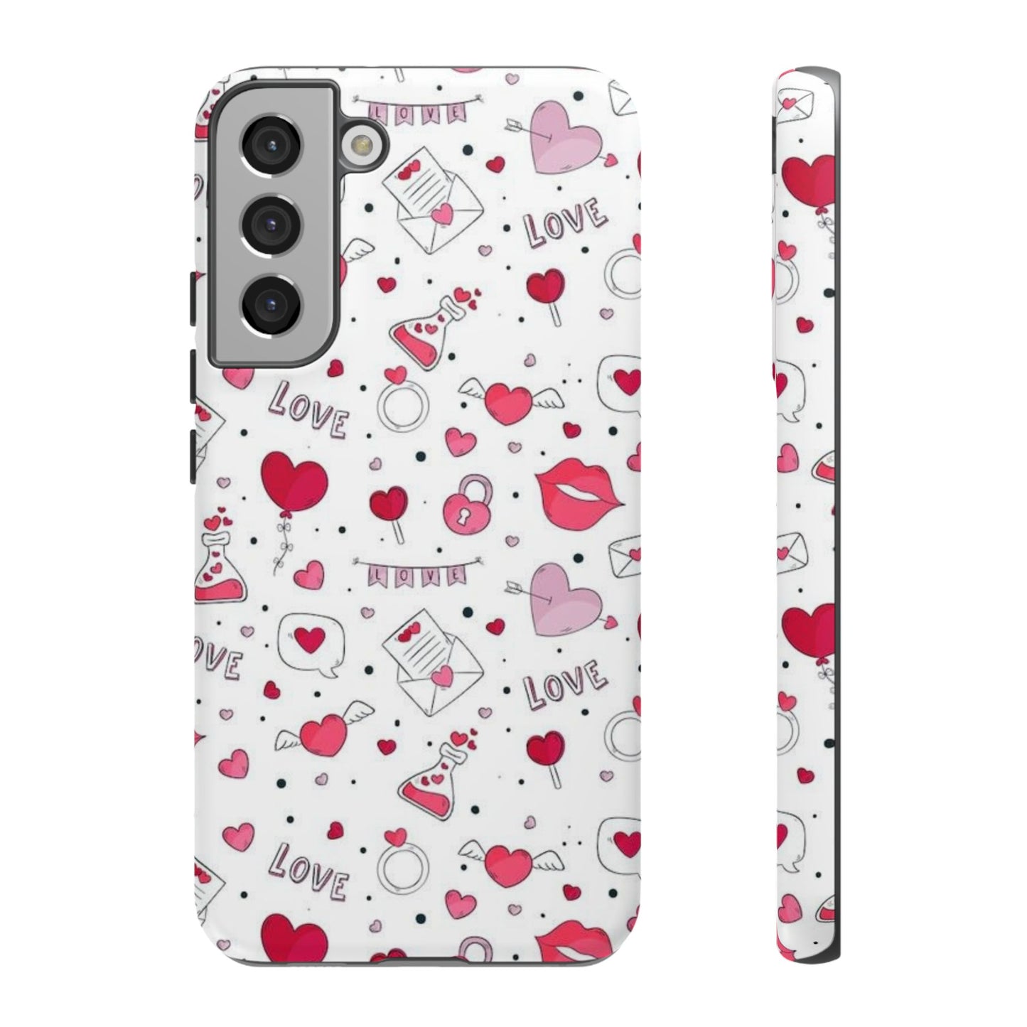 Samsung Galaxy Case: Romantic Love-Inspired Icons Case