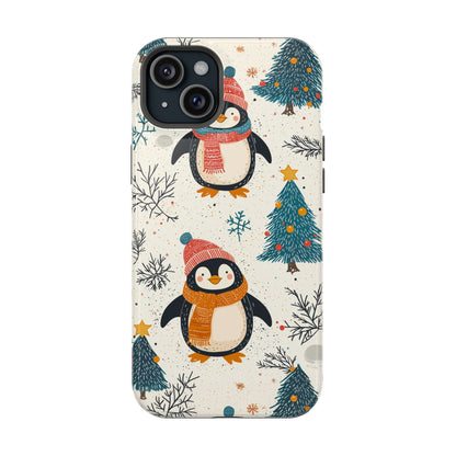 Snowy Christmas Cheer MagSafe iPhone Case