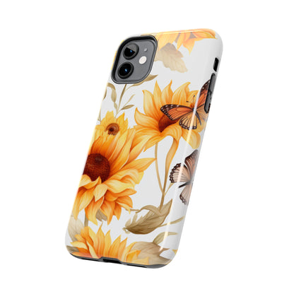 Sunflower & Monarch Garden - iPhone Series Case