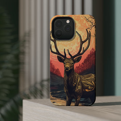 Celestial Stag – MagSafe iPhone Case