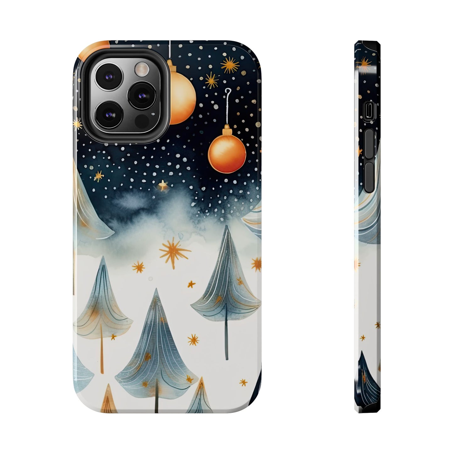 Winter Wonderland Gold Ornament – iPhone Series Case