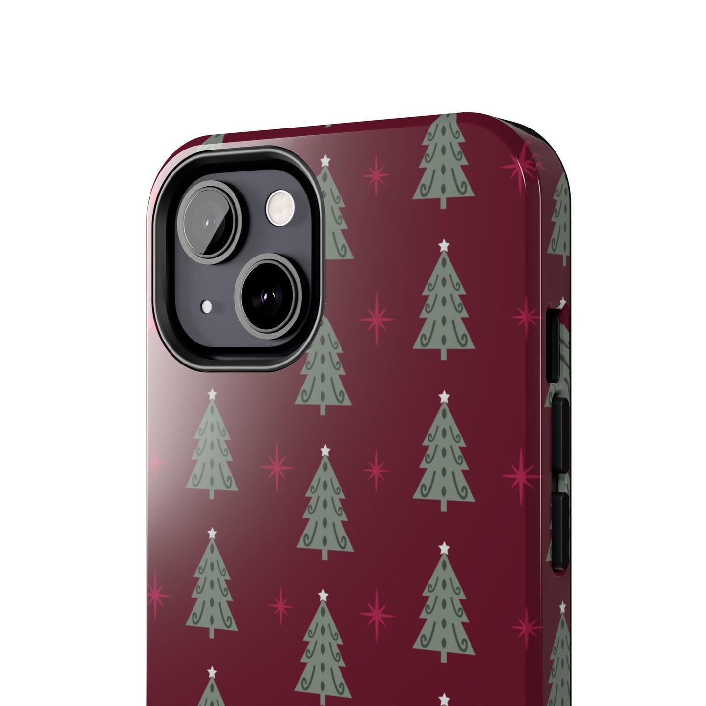 Retro Christmas Tree Pattern – iPhone Series Case